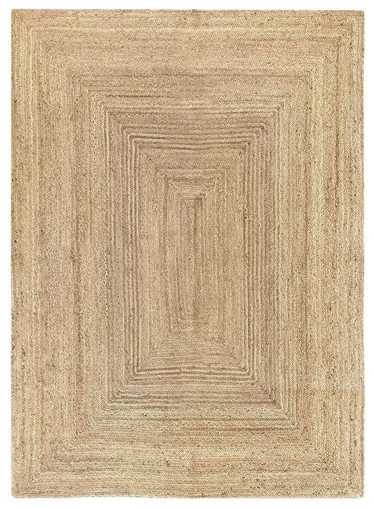 Alfombra de yute Natural 160x230 cm