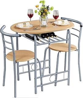 Conjunto de mesa y sillas de cocina Madera