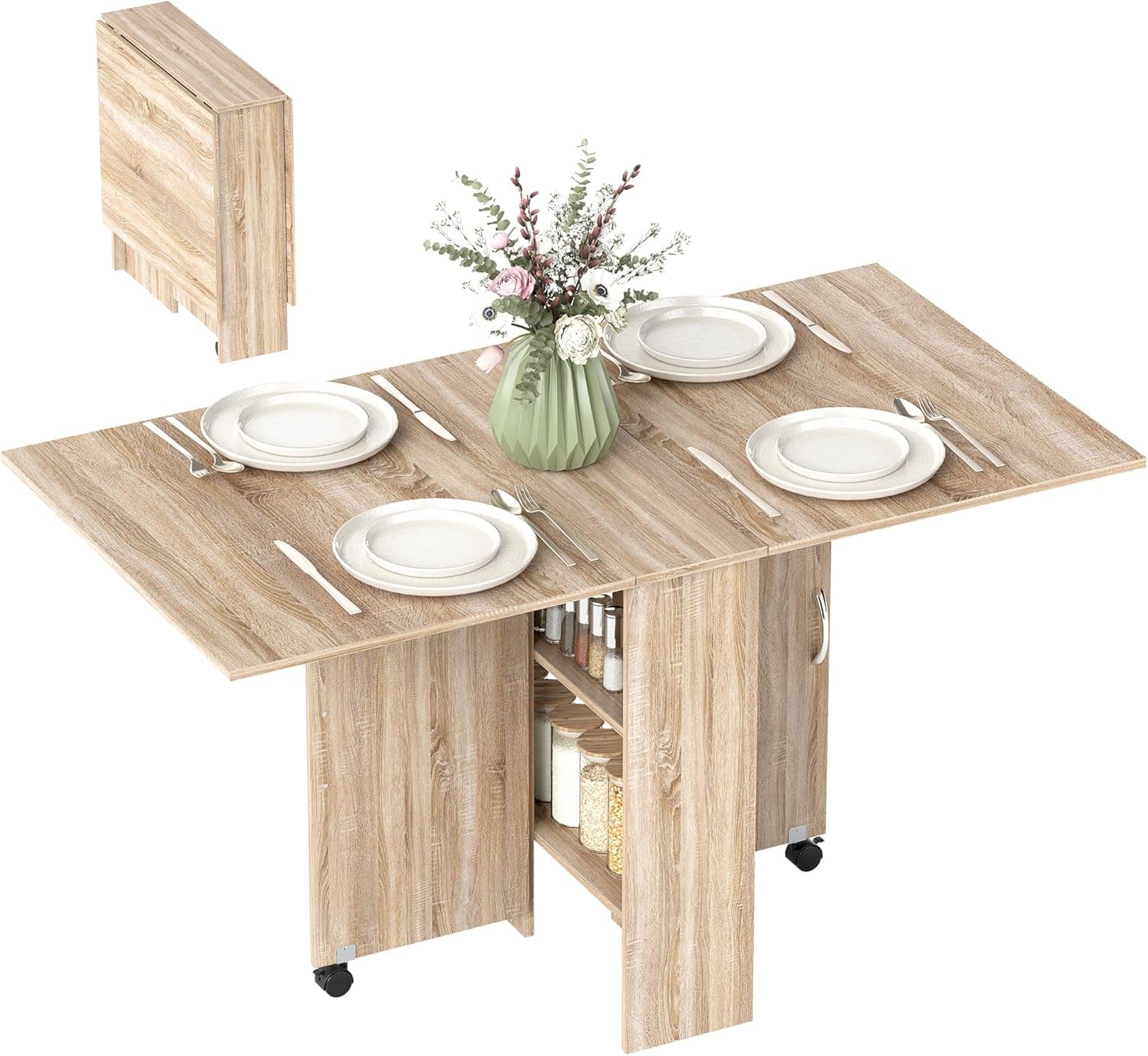 Mesa plegable Natural