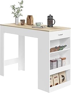 Mesa de bar para cocina Blanco