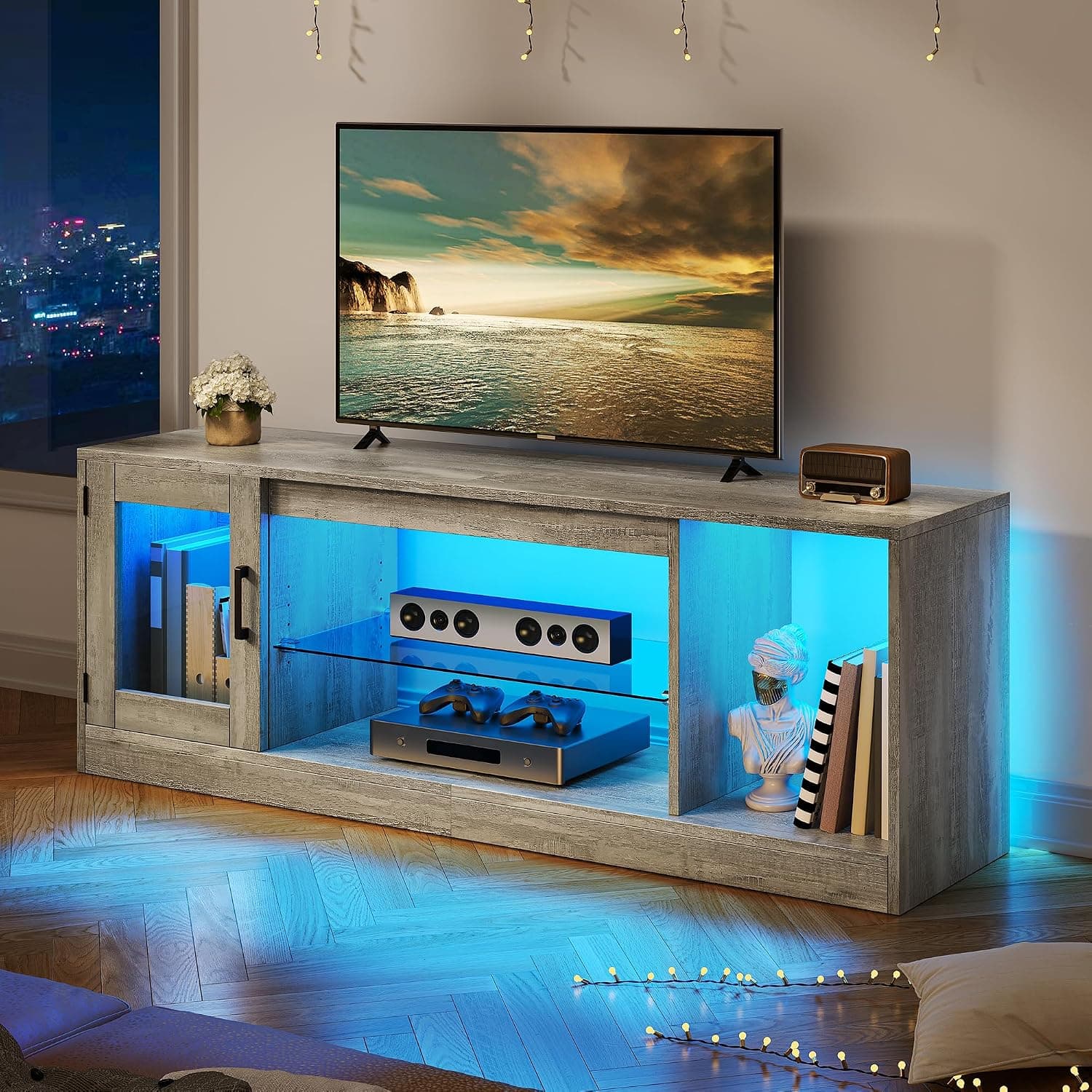 Mueble TV con LED
