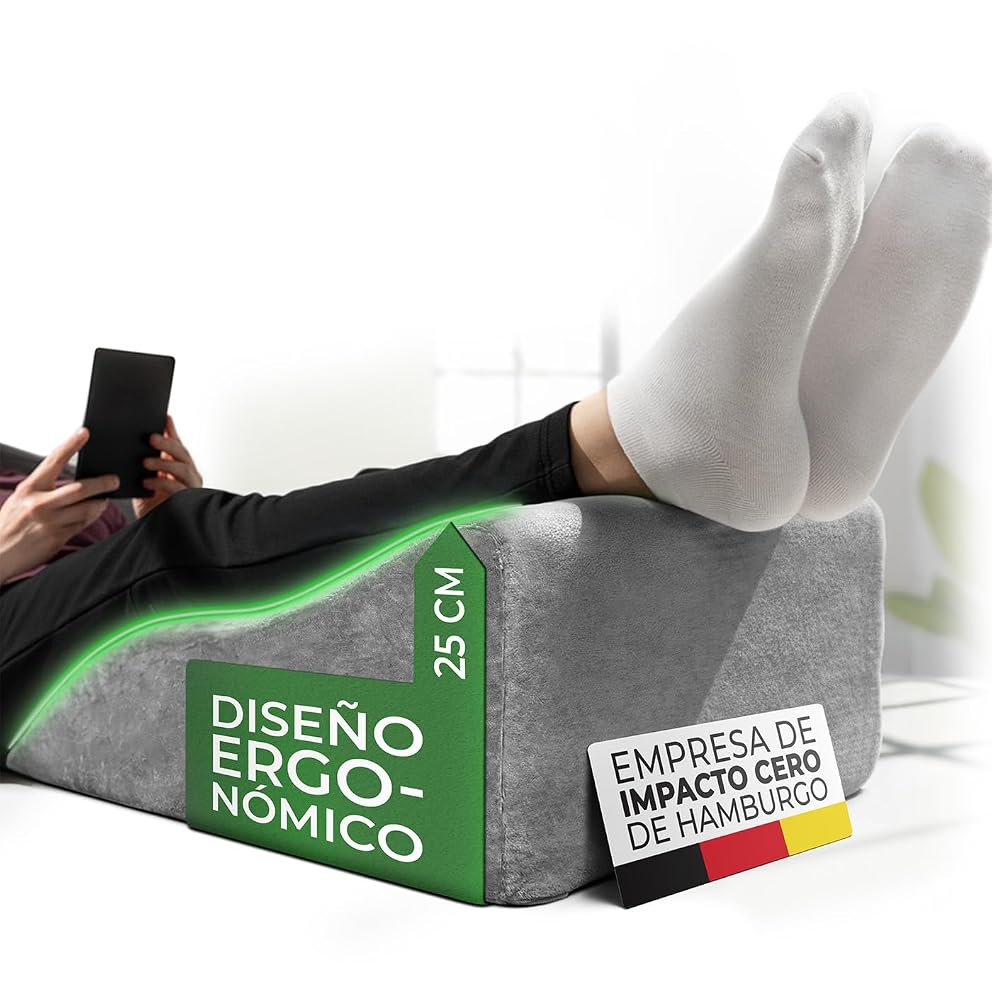 Almohada para piernas con varices Alto