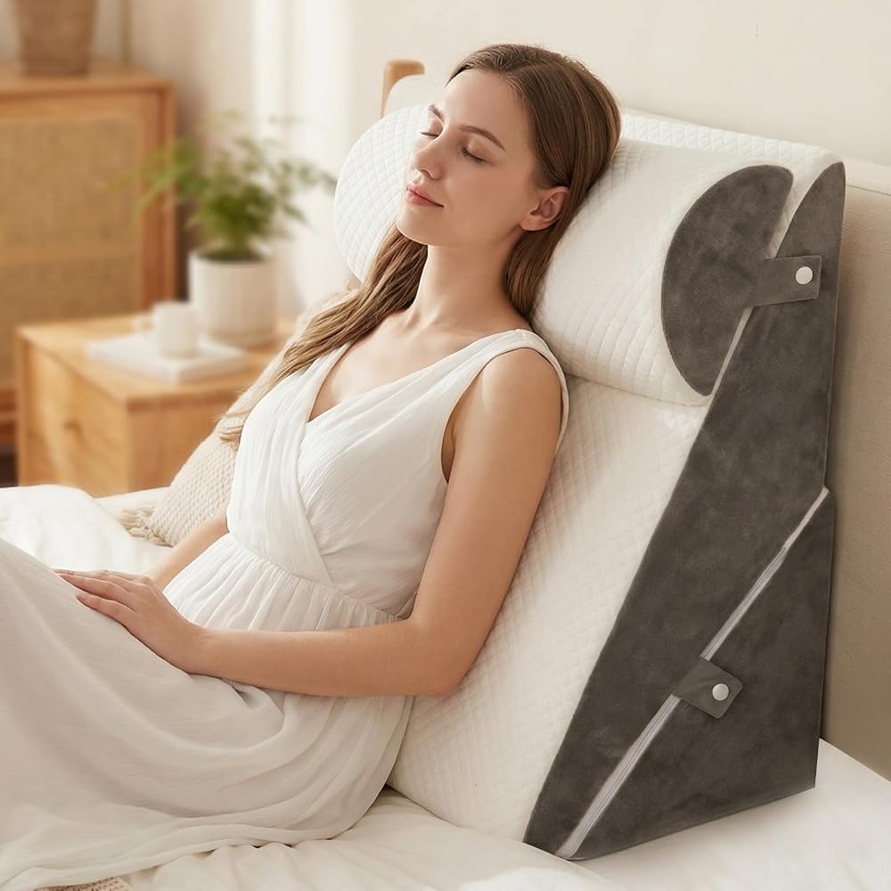 Almohada de cuña ajustable para lectura