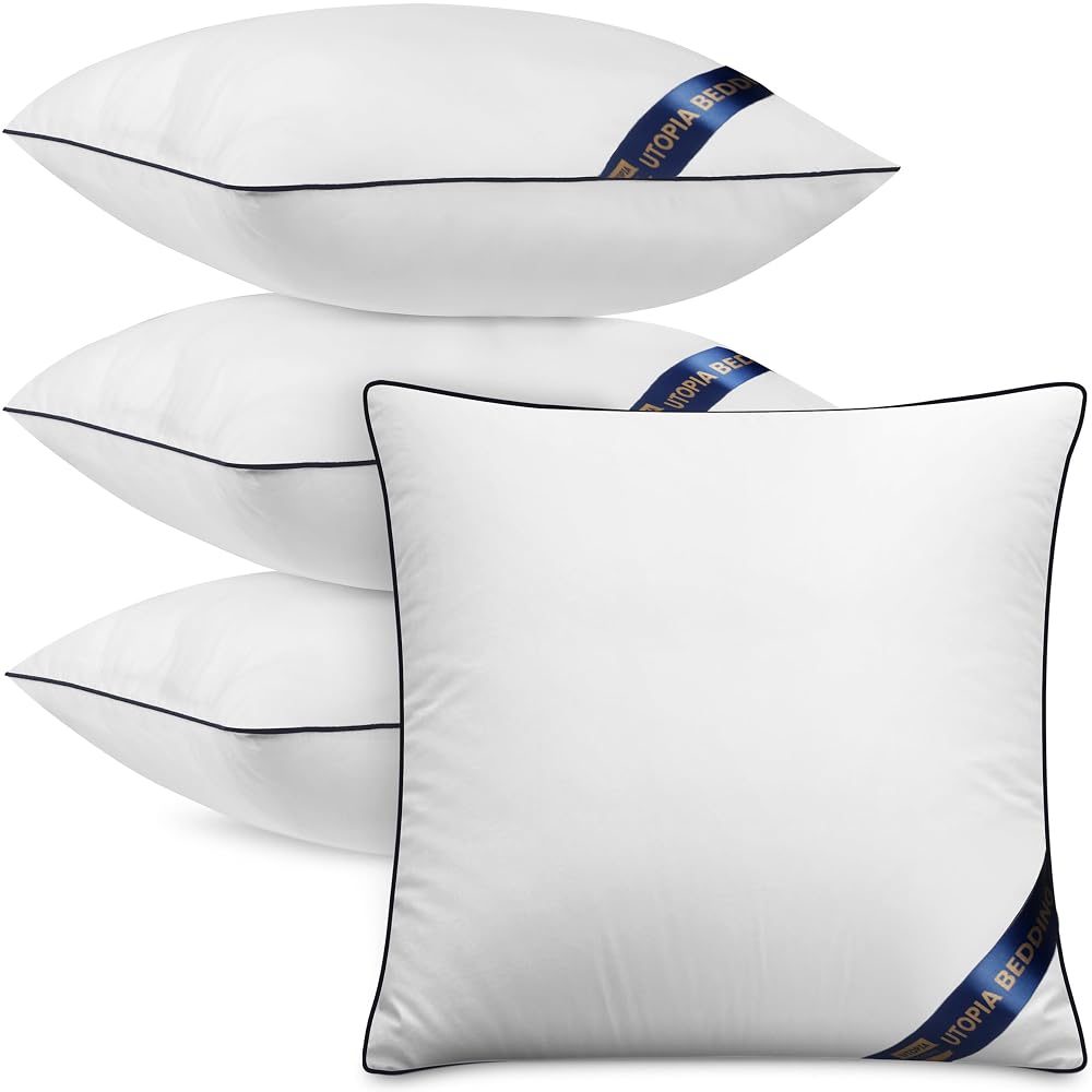 Set de 4 cojines de relleno Blanco