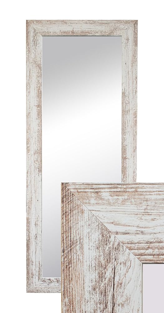 Espejo de cuerpo entero Blanco 120x50 cm