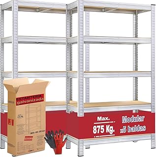 Estantería modular 5 niveles