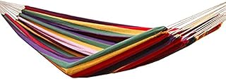 Hamaca XXL por 2 Personas 400x160cm | Soporta hasta 150 kg | 100% algodón | Hamacas paracaídas Multicolor