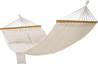 Hammock, Canvas Surface: 210 x 150 cm, Resistance 300 kg GDC22M, Color Beige
