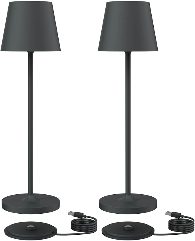 Lámpara de mesa recargable