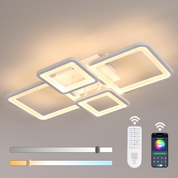 Plafón de techo LED Blanco