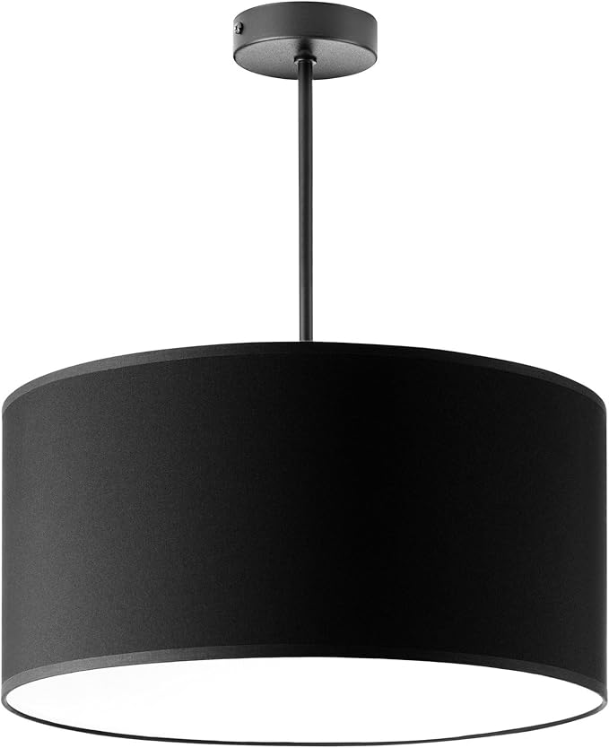 Lámpara de techo colgante Negro