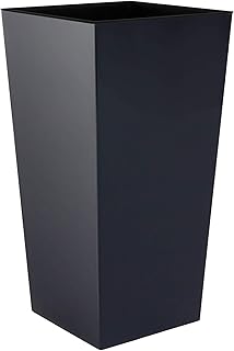 Maceta Prosperplast, negro, 40x40x75 cm, DURS400-S433
