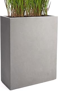 Maceta Gris 72x60x25cm *Resistente a Las heladas* *Protección UV* *Calidad Europeo*