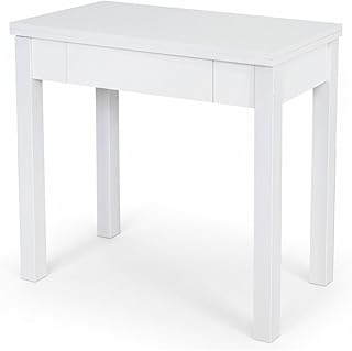 Mesa plegable de cocina Blanco