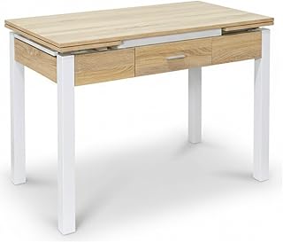 Mesa extensible de cocina Blanco