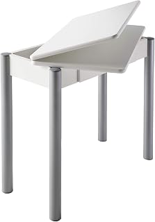 Mesa plegable de cocina Blanco