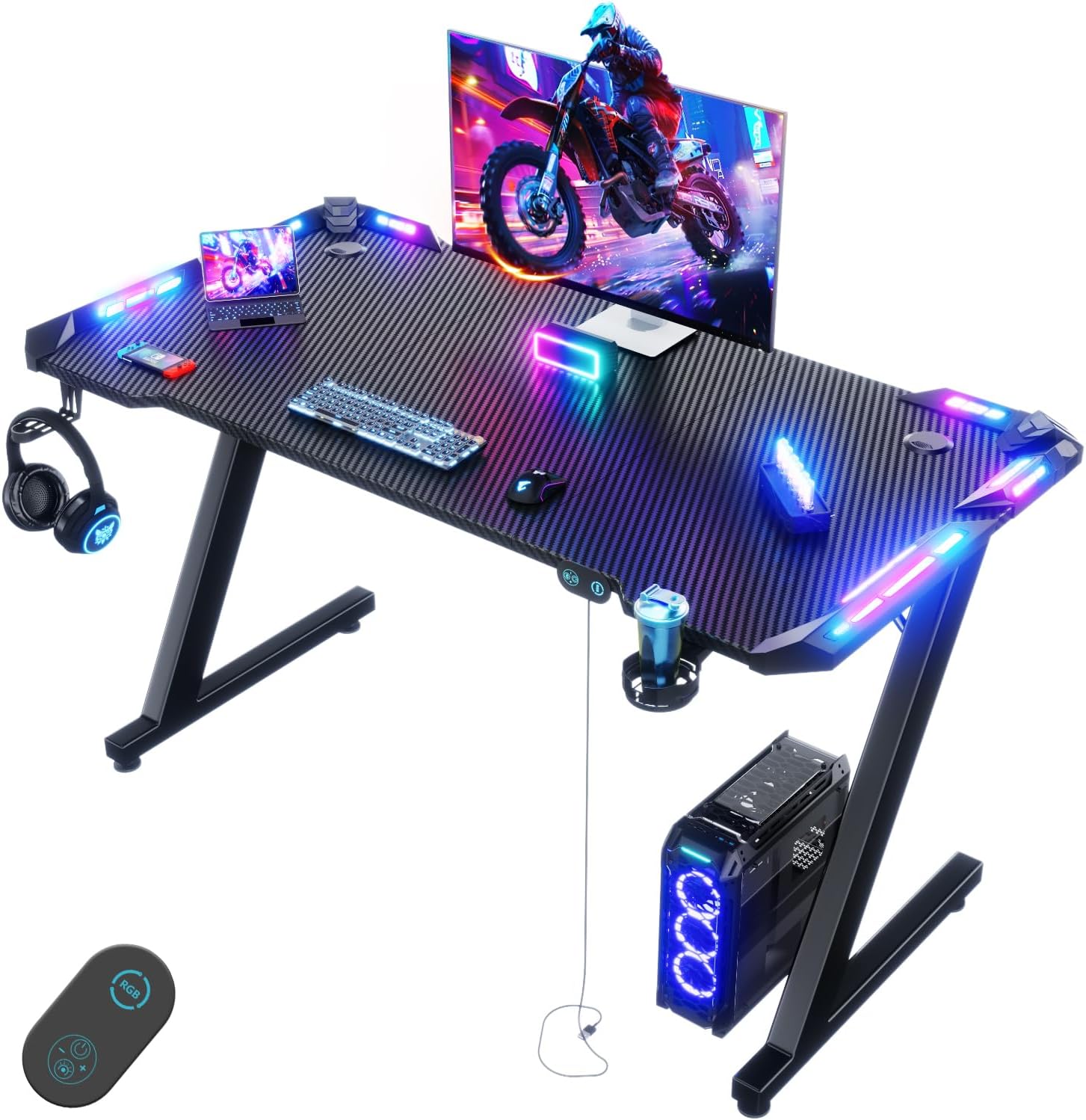 Mesa gaming LED