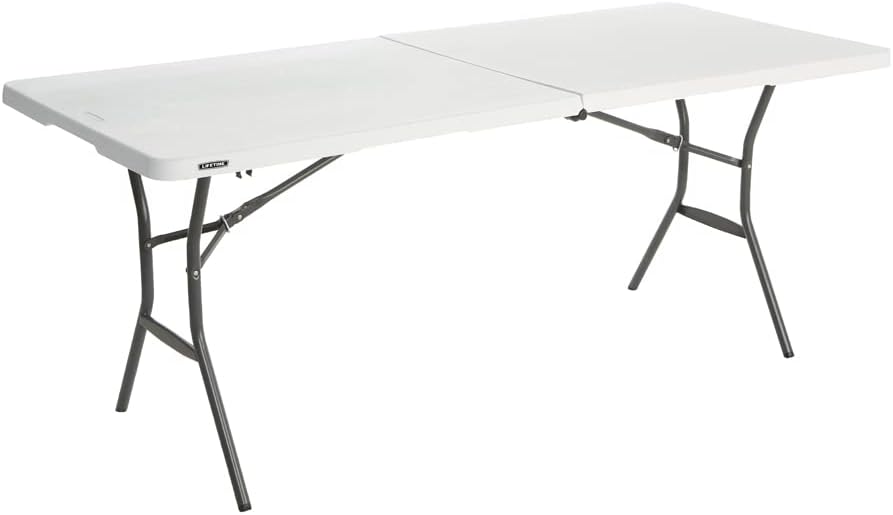Mesa plegable Blanco