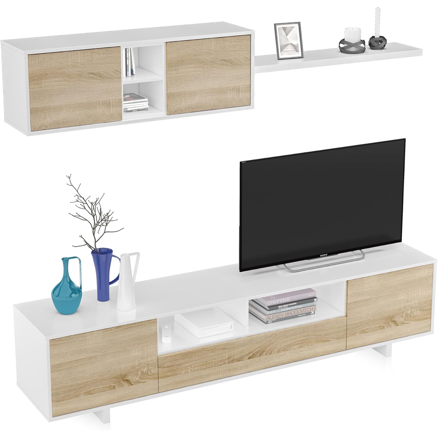 Mueble de salón nórdico