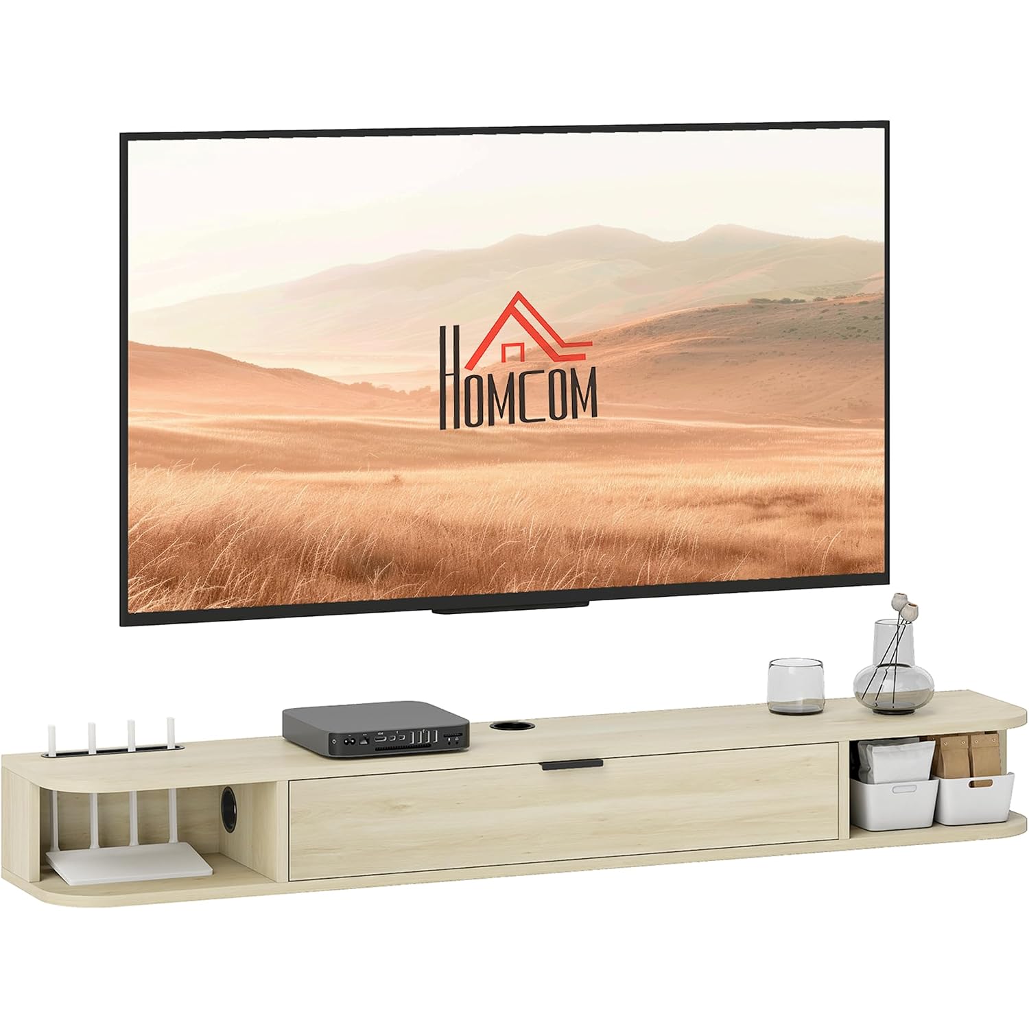 Mueble TV suspendido Madera