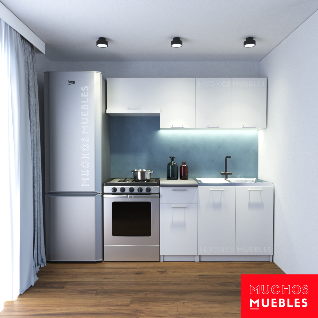 Cocina modular Blanca 180 cm