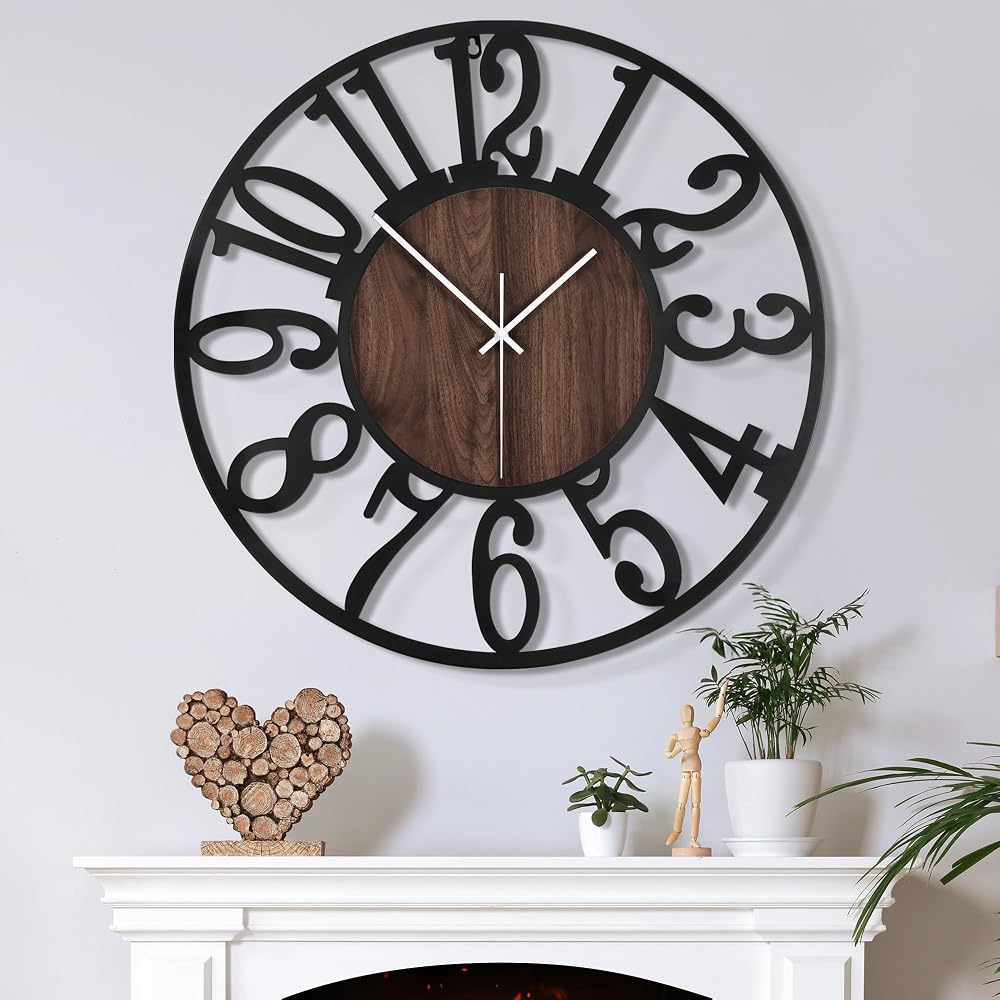 Reloj de pared vintage 34-80 cm