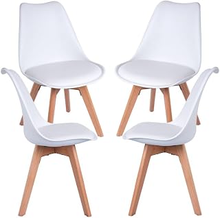 Packs Sillas Comedor - Pack 4 Sillas Synk Basic - Blanco