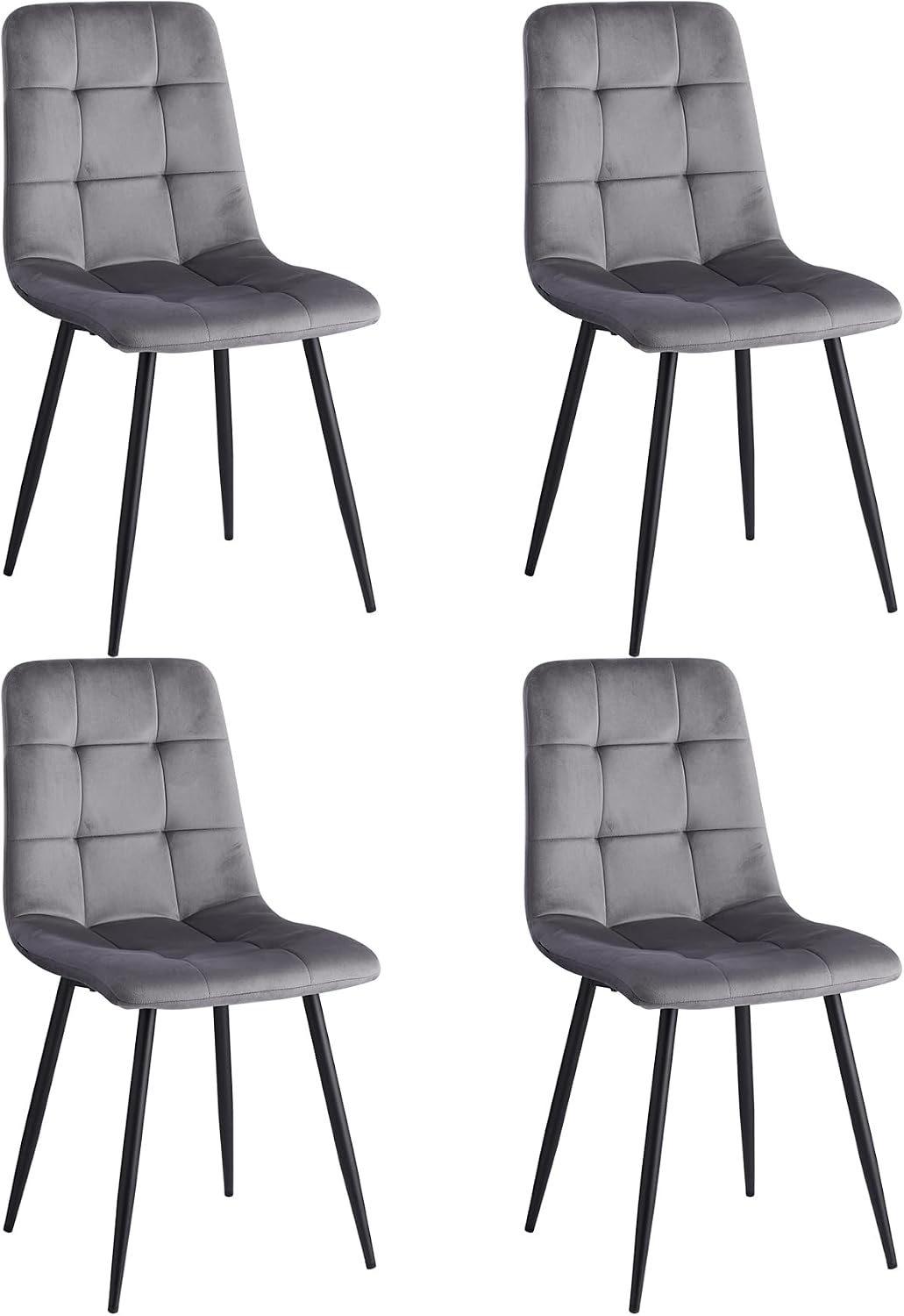 Sillas de comedor Gris
