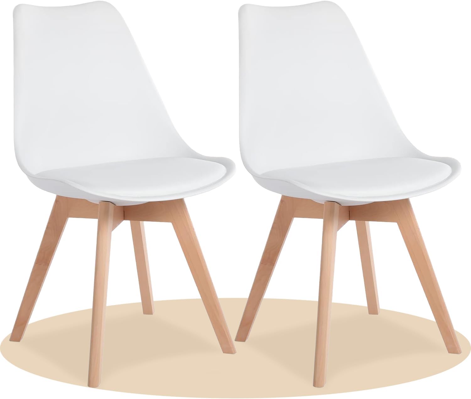 Sillas de comedor Blanco