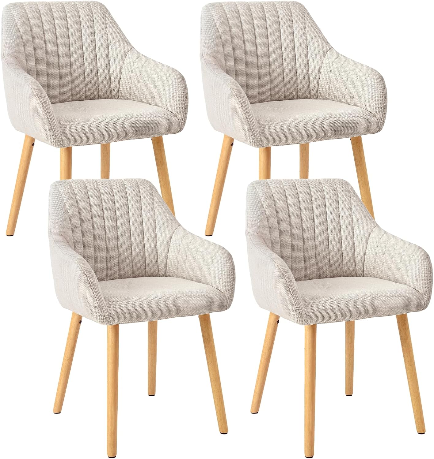 Sillas de comedor Beige