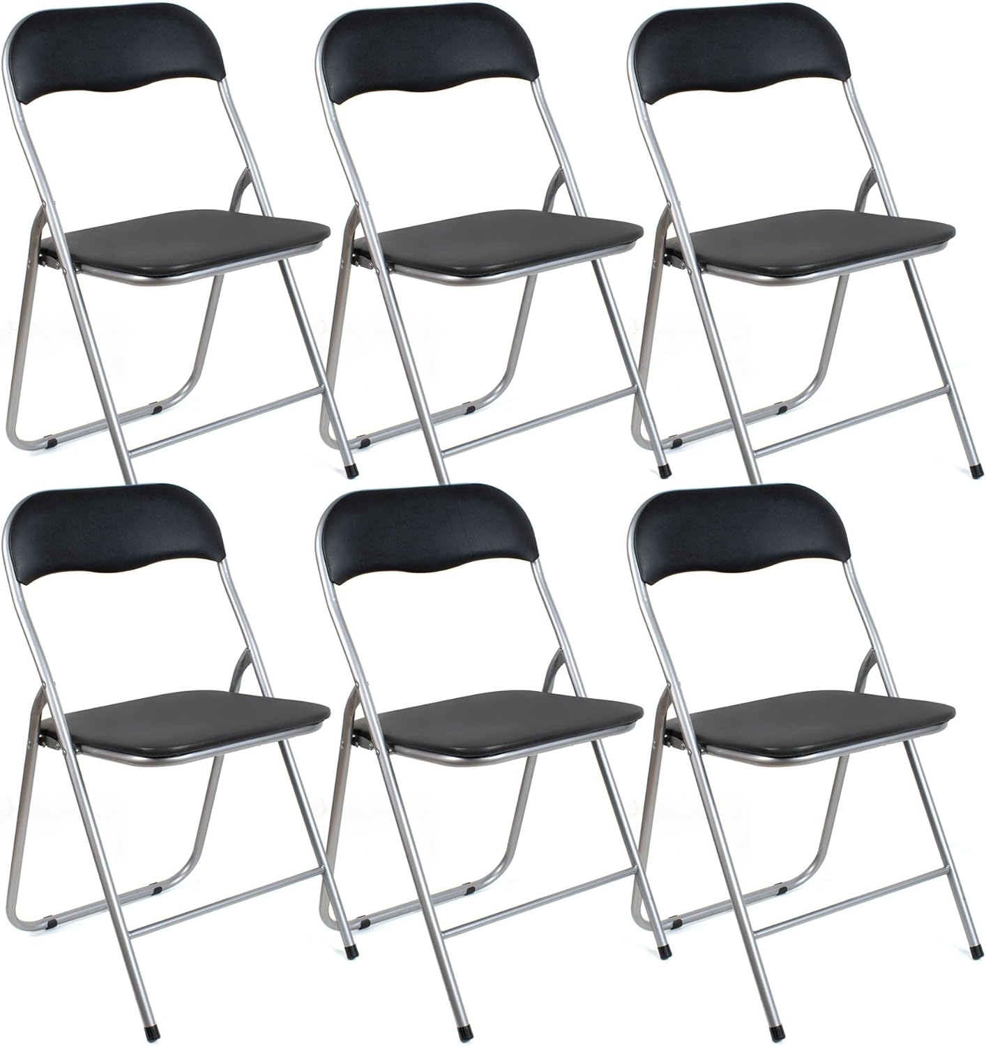 Sillas plegables Negro