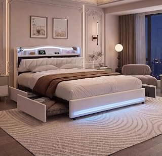 Cama con somier 140x200cm
